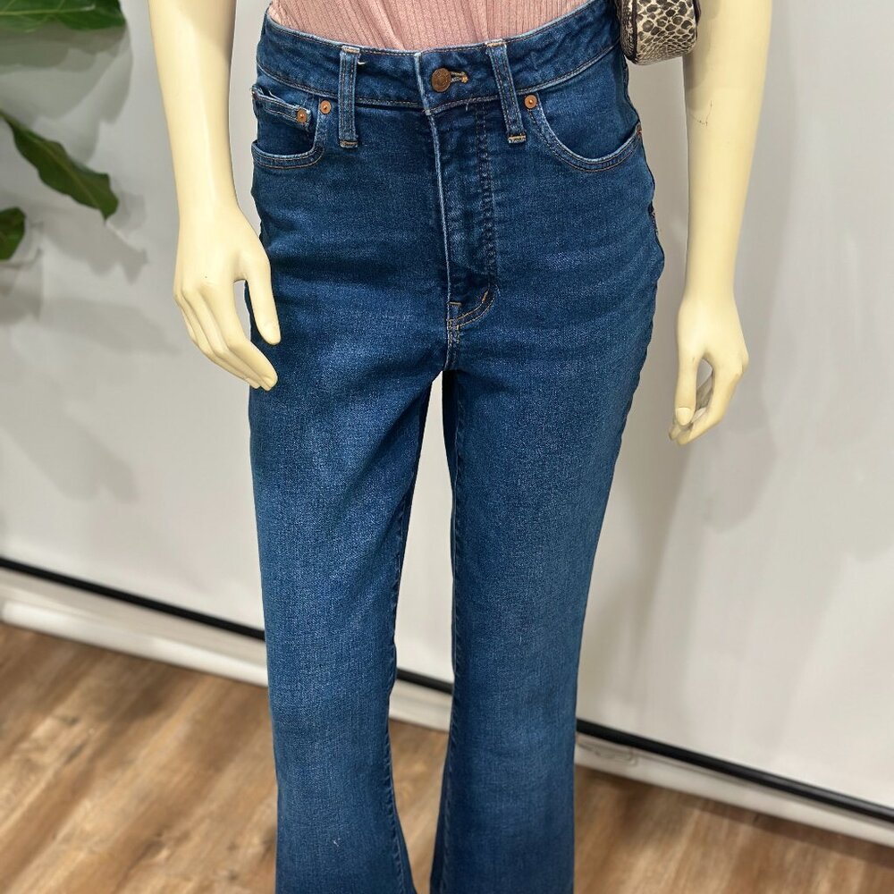 Madewell Curvy Skinny Flare Jeans Size 28 Stretch